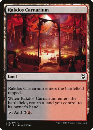 Rakdos Carnarium [Commander 2018] | Exor Games Summserside