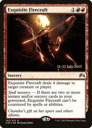 Exquisite Firecraft [Magic Origins Promos] | Exor Games Summserside