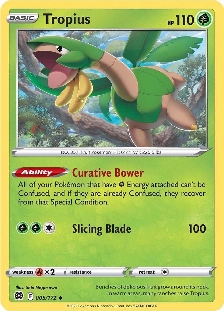 Tropius (005/172) [Sword & Shield: Brilliant Stars] | Exor Games Summserside