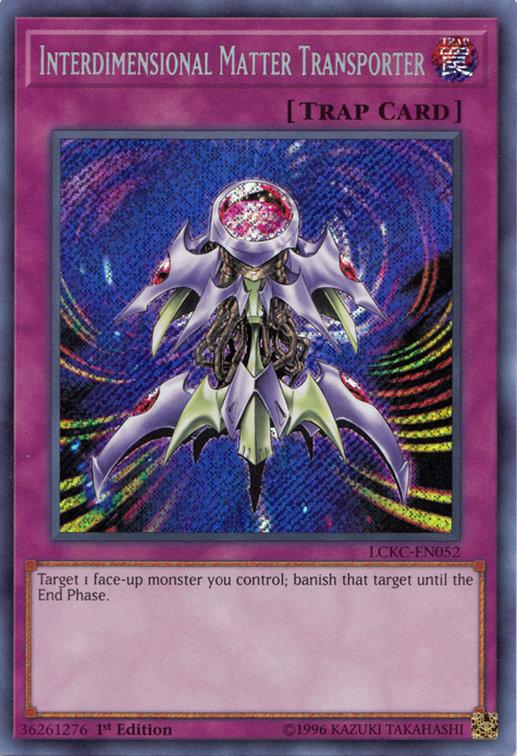 Interdimensional Matter Transporter [LCKC-EN052] Secret Rare | Exor Games Summserside