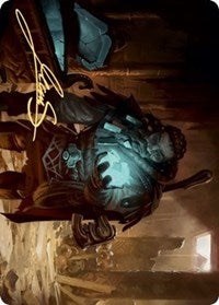 Vault Robber Art Card (Gold-Stamped Signature) [Kaldheim: Art Series] | Exor Games Summserside