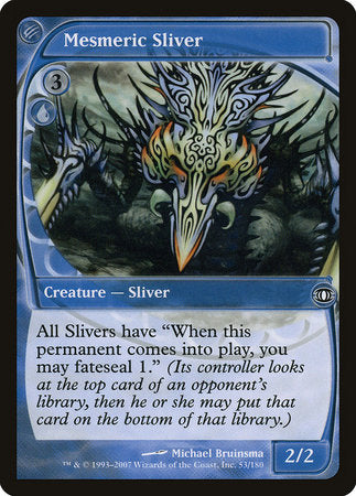 Mesmeric Sliver [Future Sight] | Exor Games Summserside