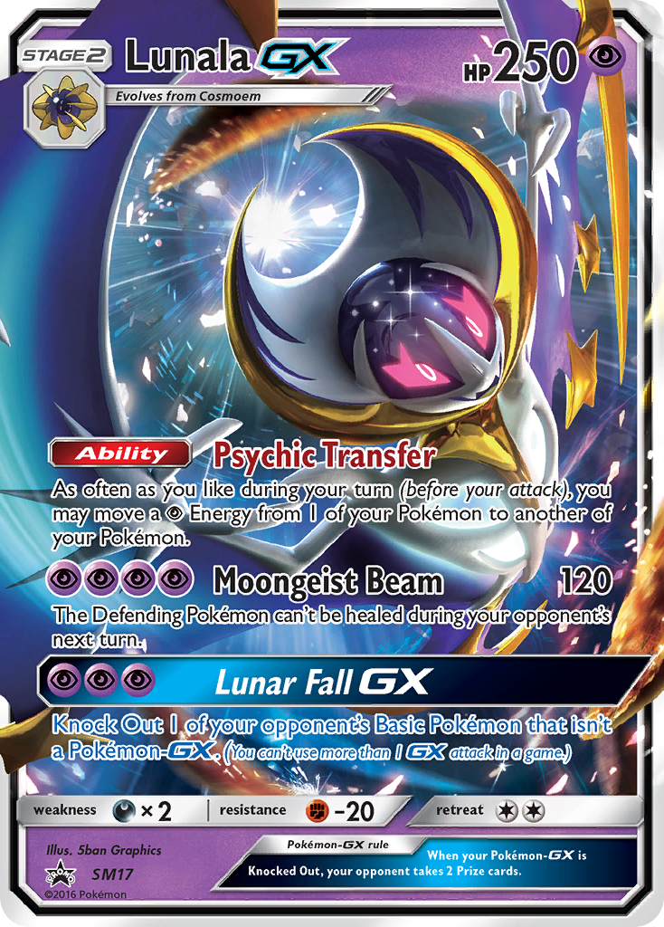 Lunala GX (SM17) [Sun & Moon: Black Star Promos] | Exor Games Summserside