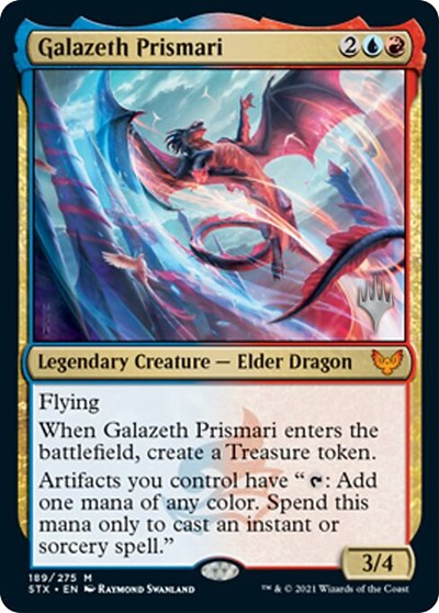 Galazeth Prismari (Promo Pack) [Strixhaven: School of Mages Promos] | Exor Games Summserside