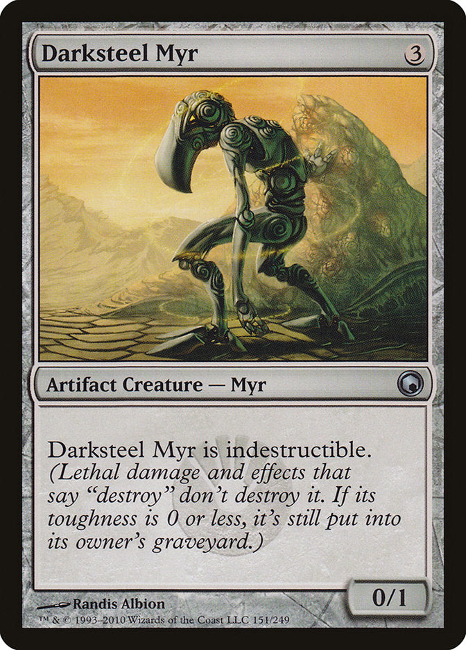 Darksteel Myr [Scars of Mirrodin] | Exor Games Summserside