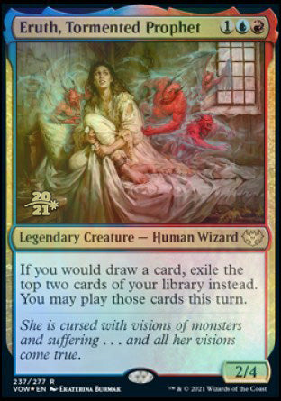 Eruth, Tormented Prophet [Innistrad: Crimson Vow Prerelease Promos] | Exor Games Summserside