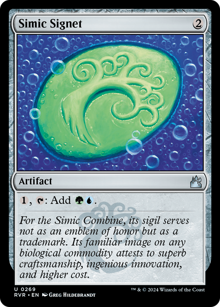 Simic Signet [Ravnica Remastered] | Exor Games Summserside