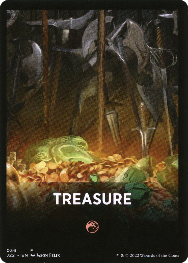 Treasure Theme Card [Jumpstart 2022 Front Cards] | Exor Games Summserside