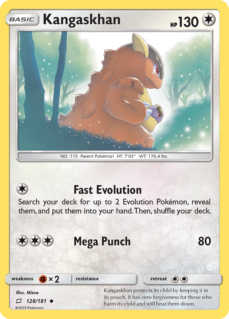 Kangaskhan (128/181) [Sun & Moon: Team Up] | Exor Games Summserside