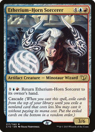 Etherium-Horn Sorcerer [Commander 2015] | Exor Games Summserside