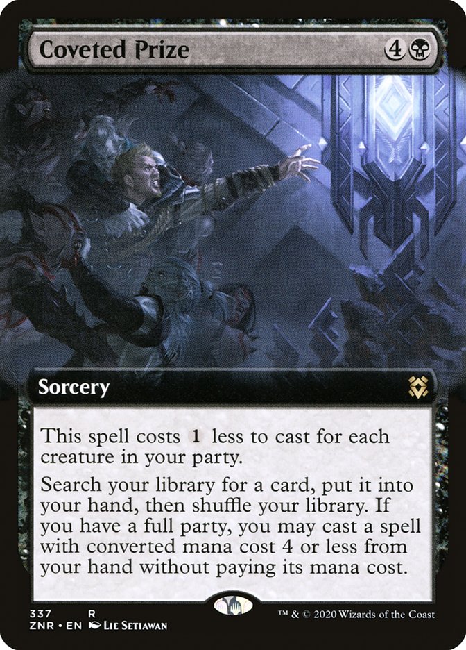 Coveted Prize (Extended Art) [Zendikar Rising] | Exor Games Summserside