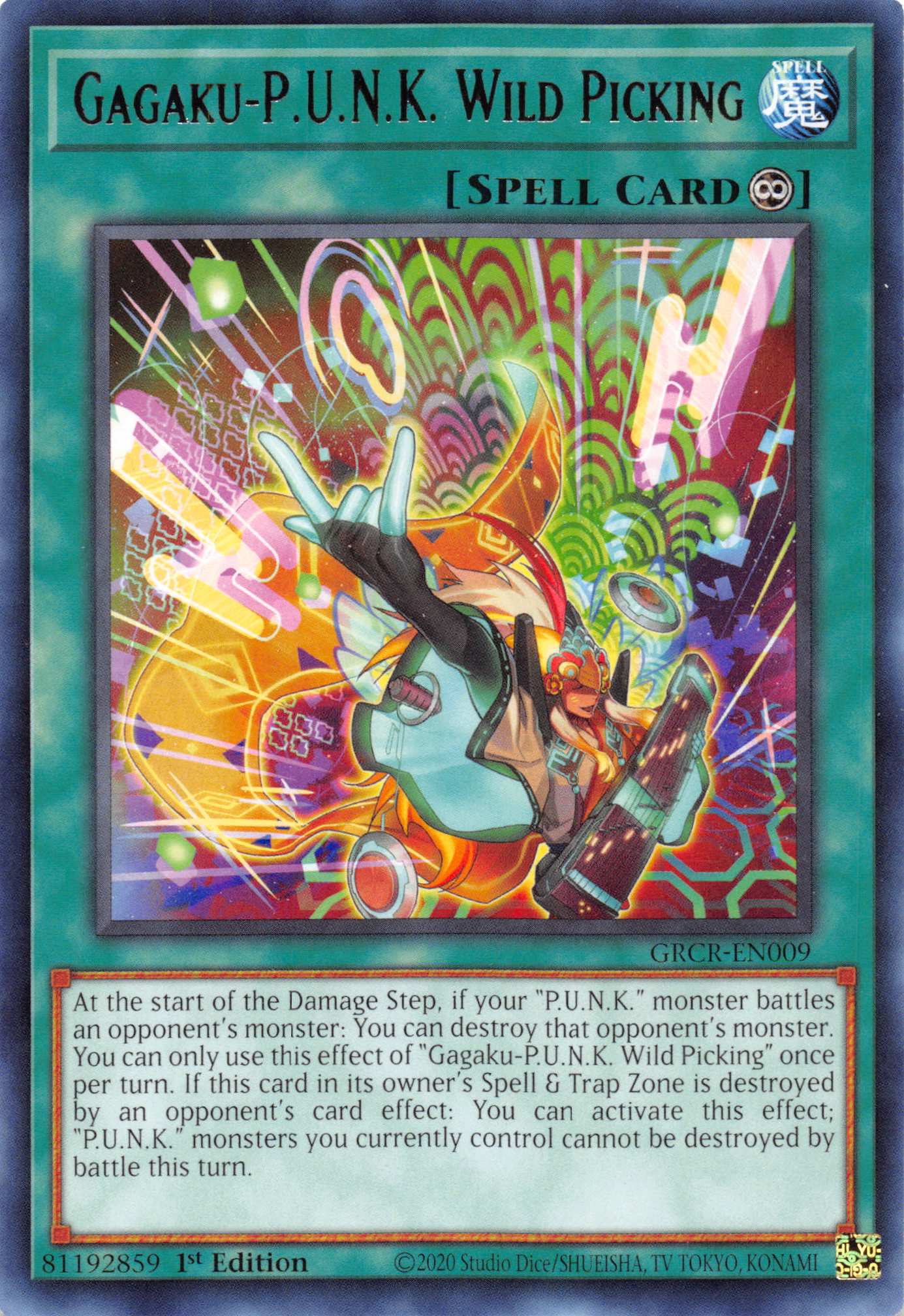 Gagaku-P.U.N.K. Wild Picking [GRCR-EN009] Rare | Exor Games Summserside