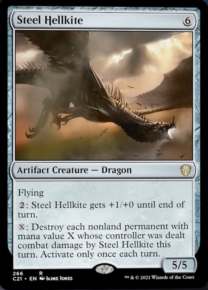 Steel Hellkite [Commander 2021] | Exor Games Summserside