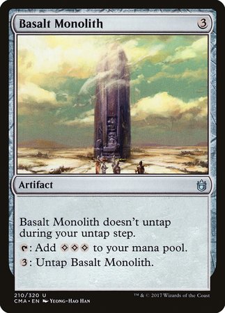 Basalt Monolith [Commander Anthology] | Exor Games Summserside