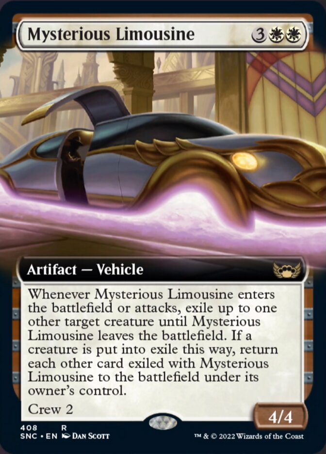 Mysterious Limousine (Extended Art) [Streets of New Capenna] | Exor Games Summserside