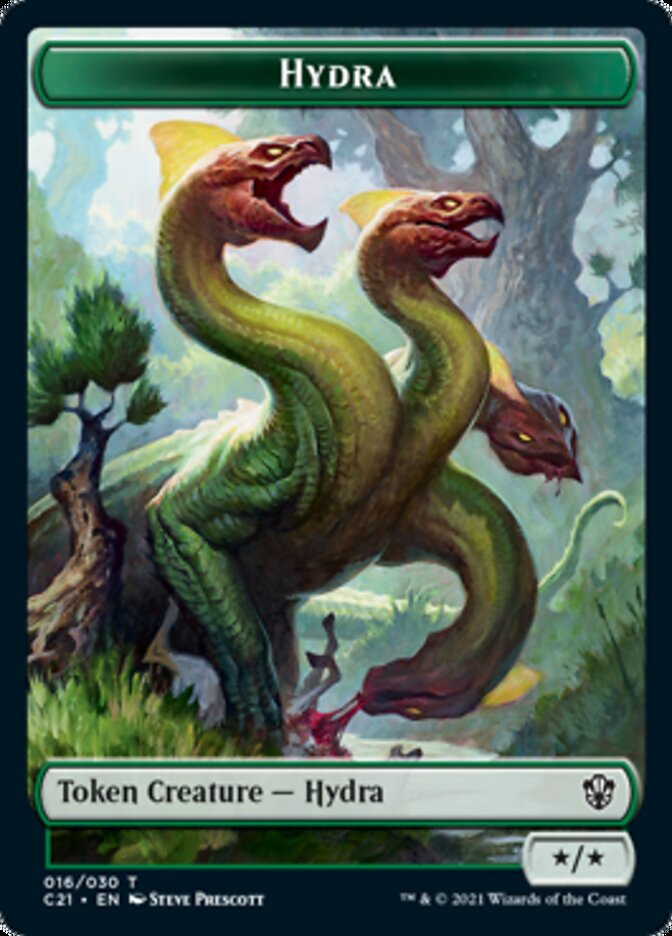 Hydra // Boar Token [Commander 2021 Tokens] | Exor Games Summserside