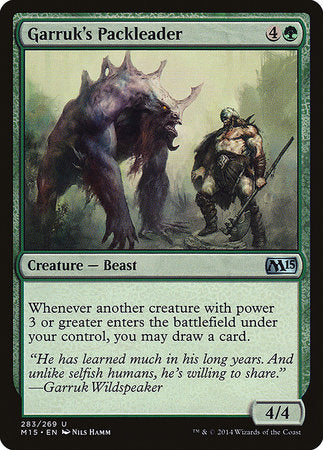 Garruk's Packleader [Magic 2015] | Exor Games Summserside