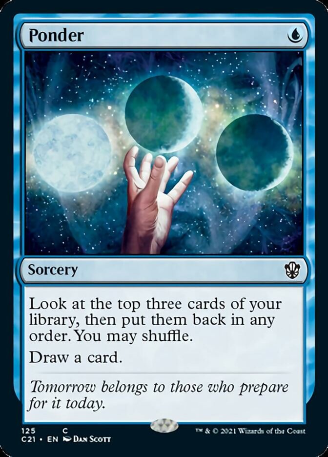 Ponder [Commander 2021] | Exor Games Summserside