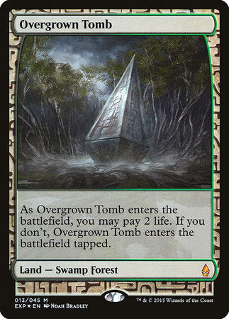 Overgrown Tomb [Zendikar Expeditions] | Exor Games Summserside