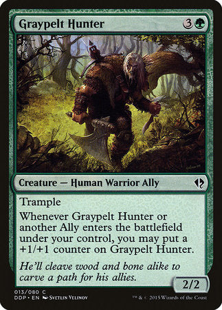 Graypelt Hunter [Duel Decks: Zendikar vs. Eldrazi] | Exor Games Summserside