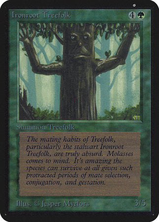 Ironroot Treefolk [Limited Edition Alpha] | Exor Games Summserside