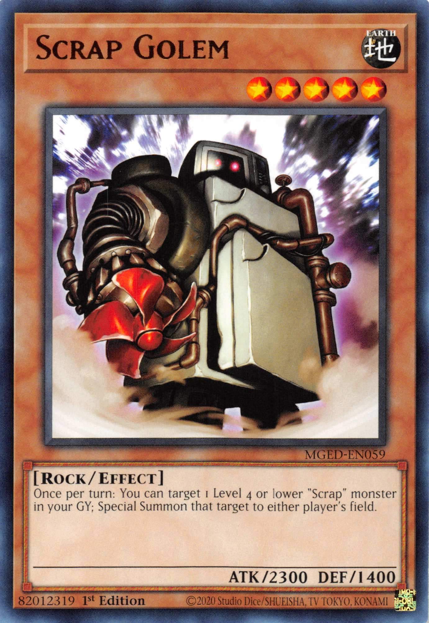 Scrap Golem [MGED-EN059] Rare | Exor Games Summserside