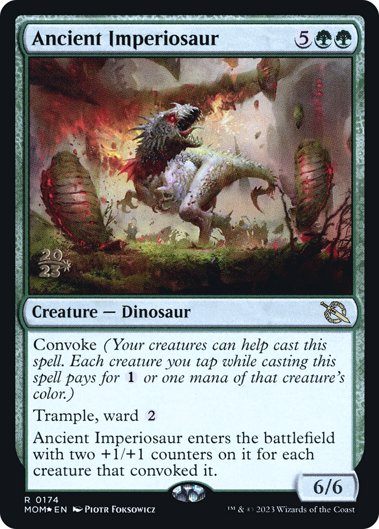 Ancient Imperiosaur [March of the Machine Prerelease Promos] | Exor Games Summserside