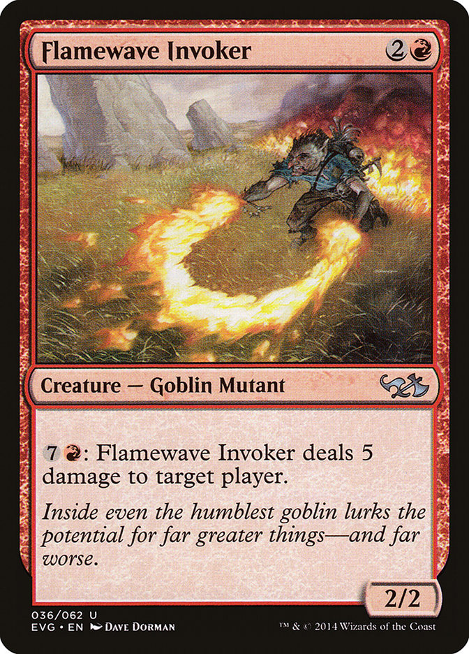 Flamewave Invoker (Elves vs. Goblins) [Duel Decks Anthology] | Exor Games Summserside