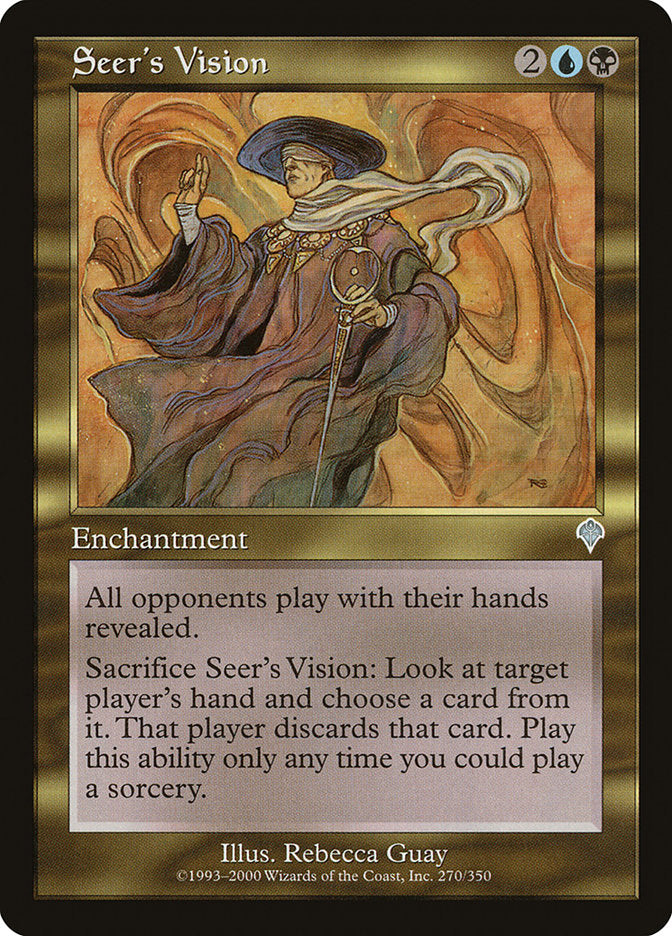 Seer's Vision [Invasion] | Exor Games Summserside