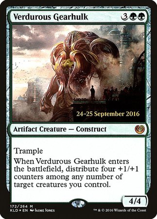 Verdurous Gearhulk [Kaladesh Promos] | Exor Games Summserside