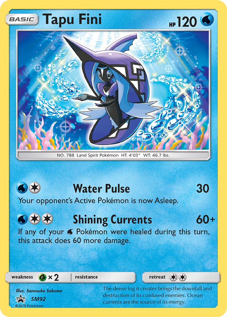 Tapu Fini (SM92) [Sun & Moon: Black Star Promos] | Exor Games Summserside