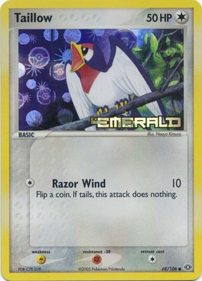 Taillow (68/106) (Stamped) [EX: Emerald] | Exor Games Summserside