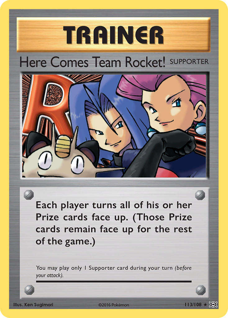 Here Comes Team Rocket! (113/108) [XY: Evolutions] | Exor Games Summserside