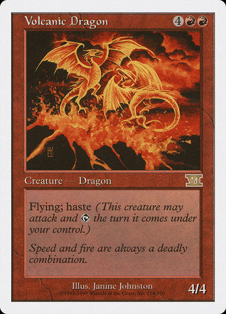 Volcanic Dragon [Classic Sixth Edition] | Exor Games Summserside