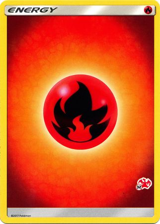 Fire Energy (Charizard Stamp #32) [Battle Academy 2020] | Exor Games Summserside
