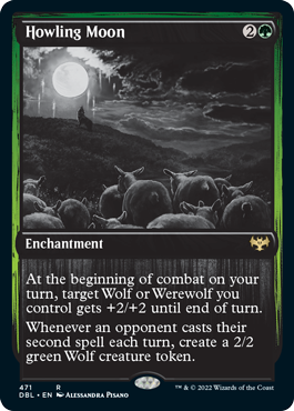 Howling Moon [Innistrad: Double Feature] | Exor Games Summserside