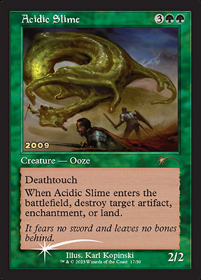 Acidic Slime [30th Anniversary Promos] | Exor Games Summserside