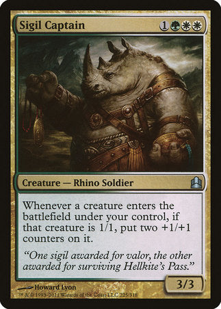 Sigil Captain [Commander 2011] | Exor Games Summserside