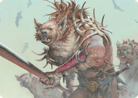 Gnoll Art Card [Dungeons & Dragons: Adventures in the Forgotten Realms Art Series] | Exor Games Summserside