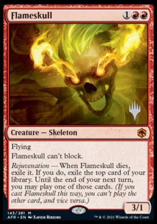 Flameskull (Promo Pack) [Dungeons & Dragons: Adventures in the Forgotten Realms Promos] | Exor Games Summserside