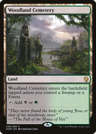 Woodland Cemetery [Dominaria] | Exor Games Summserside