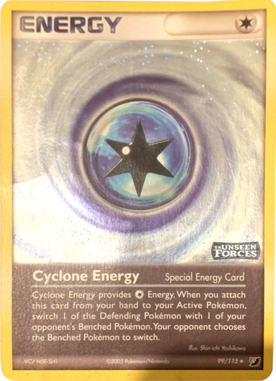 Cyclone Energy (99/115) (Stamped) [EX: Unseen Forces] | Exor Games Summserside