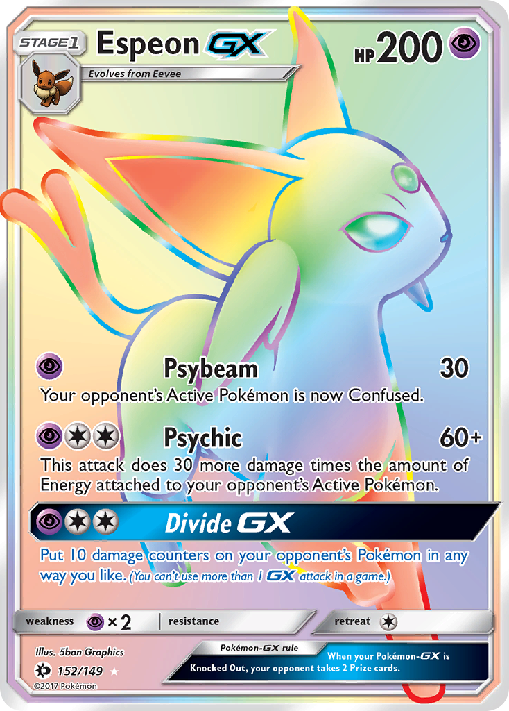 Espeon GX (152/149) [Sun & Moon: Base Set] | Exor Games Summserside