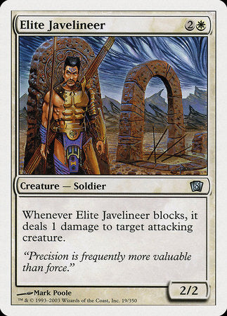 Elite Javelineer [Eighth Edition] | Exor Games Summserside