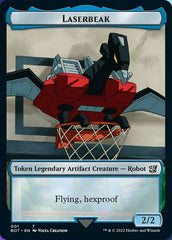 Powerstone // Laserbeak Double-Sided Token [The Brothers' War Tokens] | Exor Games Summserside