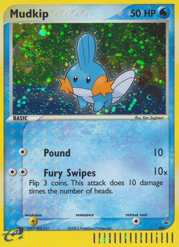 Mudkip (005) [Nintendo: Black Star Promos] | Exor Games Summserside