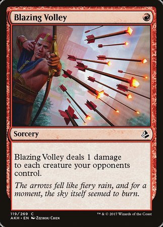 Blazing Volley [Amonkhet] | Exor Games Summserside