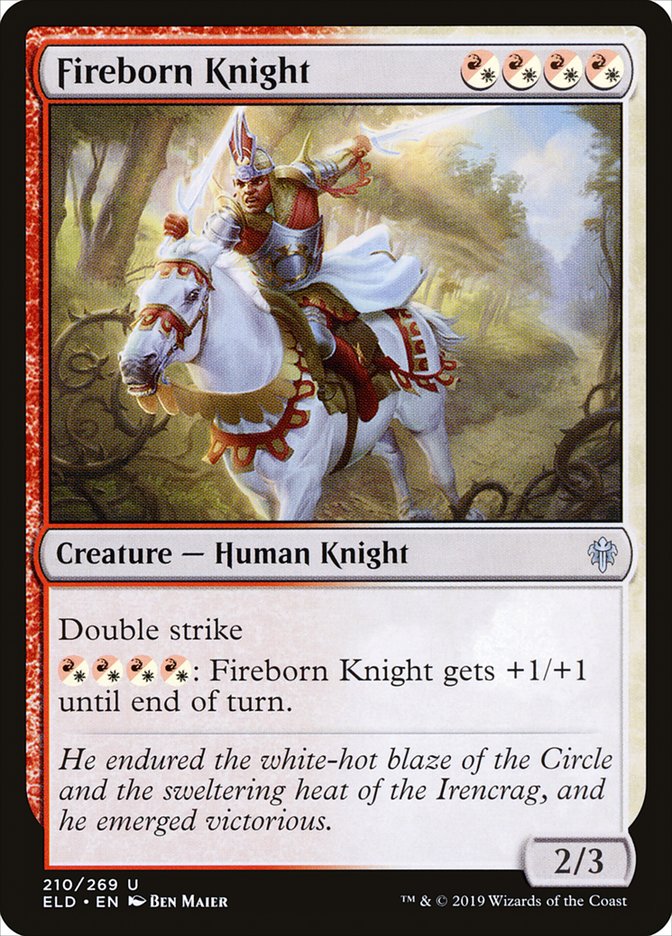 Fireborn Knight [Throne of Eldraine] | Exor Games Summserside