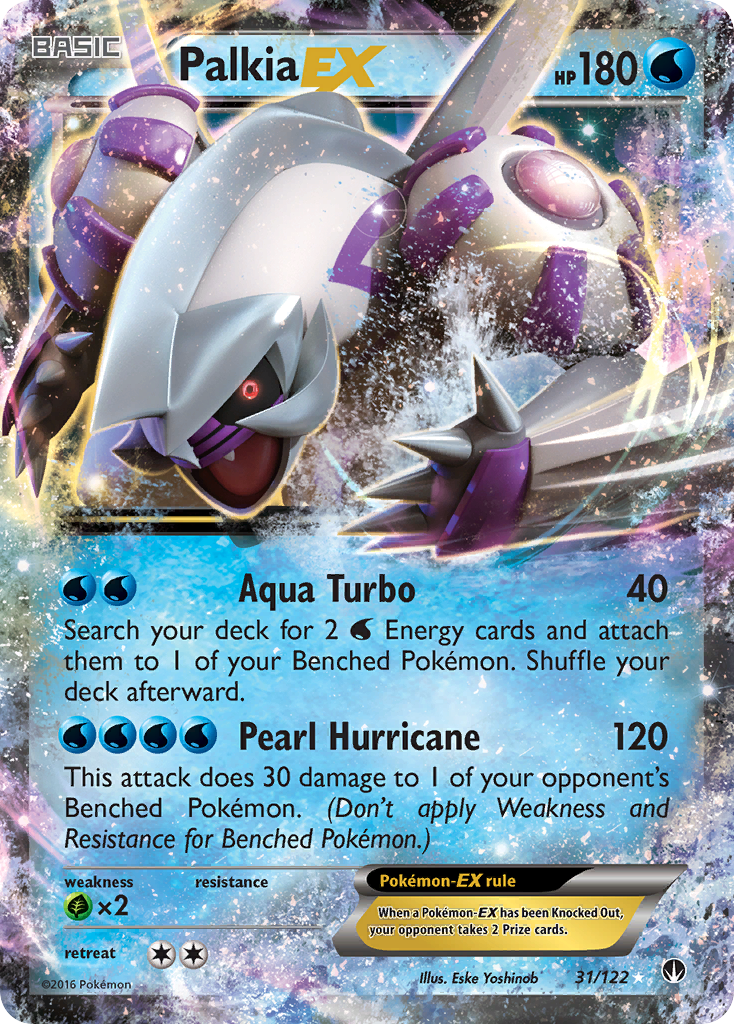 Palkia EX (31/122) [XY: BREAKpoint] | Exor Games Summserside