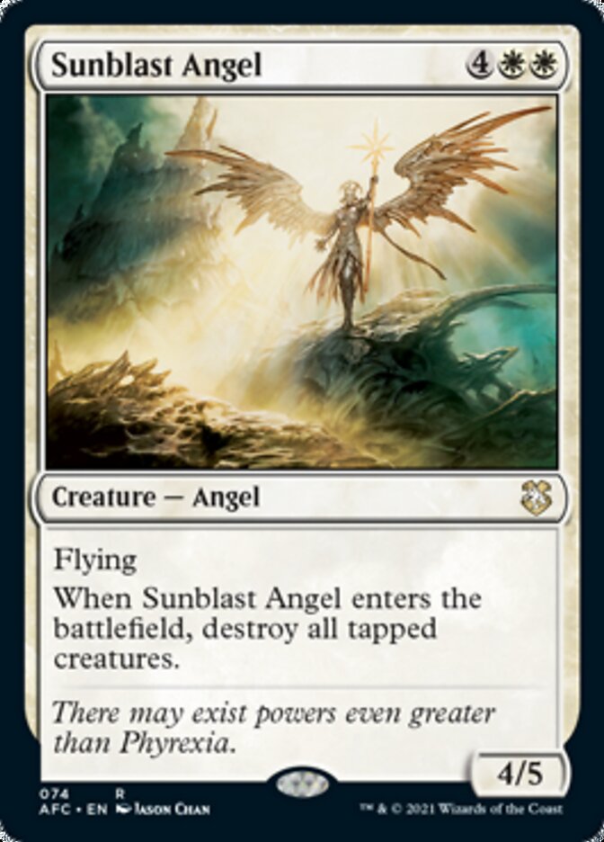 Sunblast Angel [Dungeons & Dragons: Adventures in the Forgotten Realms Commander] | Exor Games Summserside